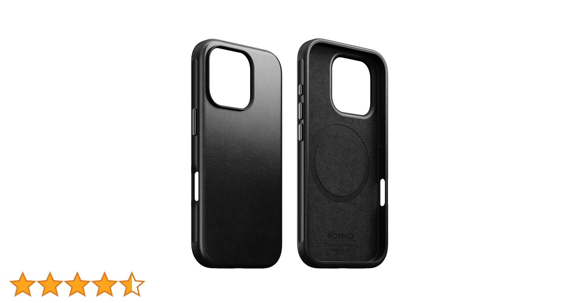 NOMAD MODERN CASE iPhone 16Pro ノマド ケースBK NOMAD Modern Leather Case | für iPhone 16 Pro | Schutzhülle
